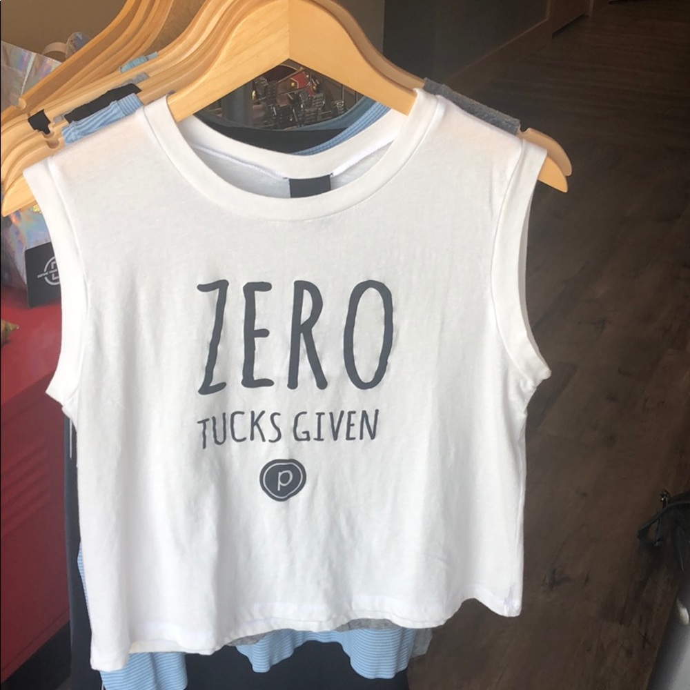 Pure Barre “Zero Tucks Given” Tank
